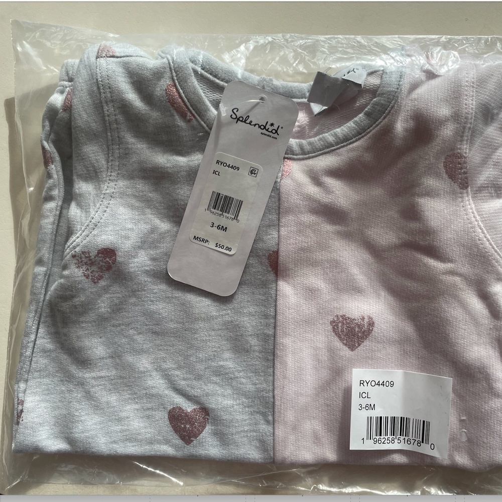 NWT Splendid Two Tone Onesie - Picture 2 of 2